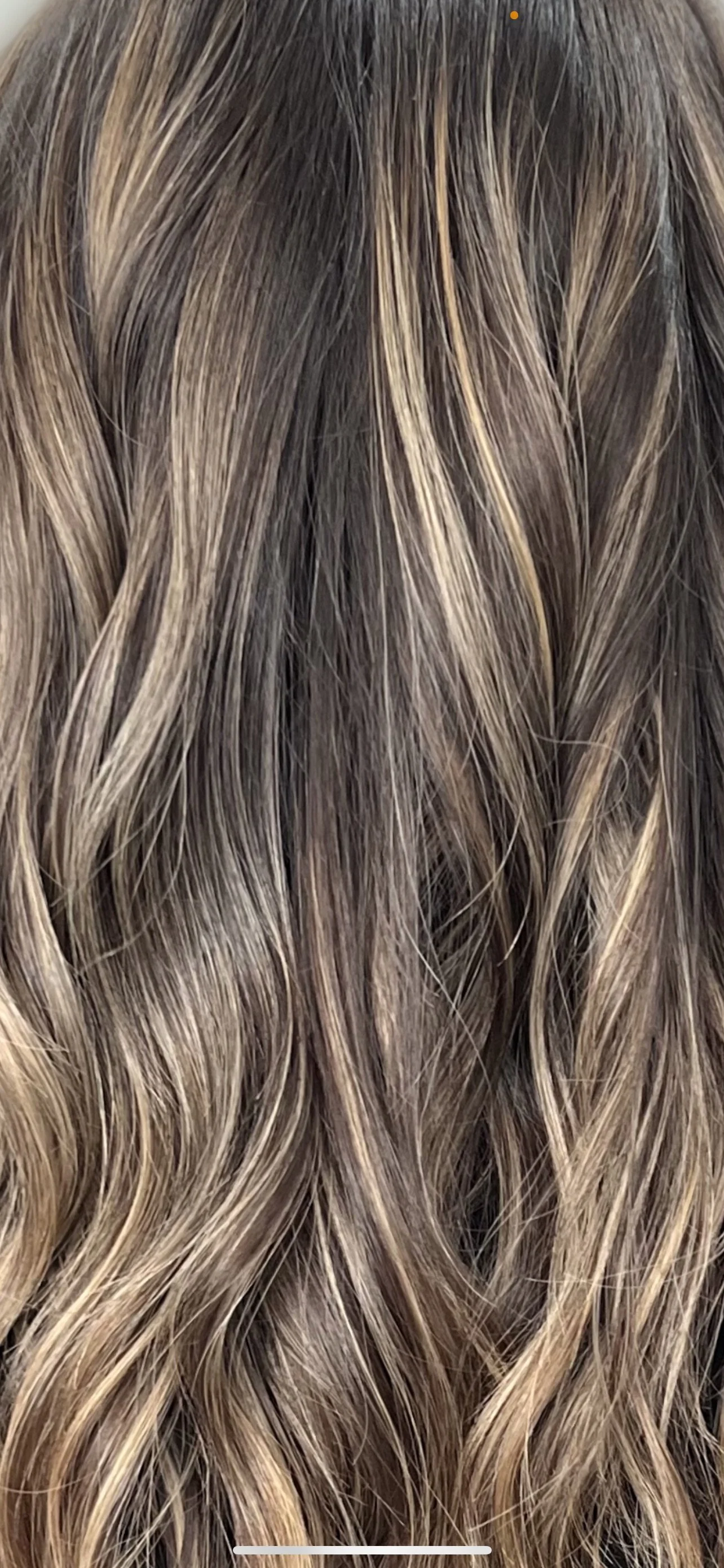 Ashy Dimensional Beige hair color transformation, showcasing a stunning result by Dalina Rivas.