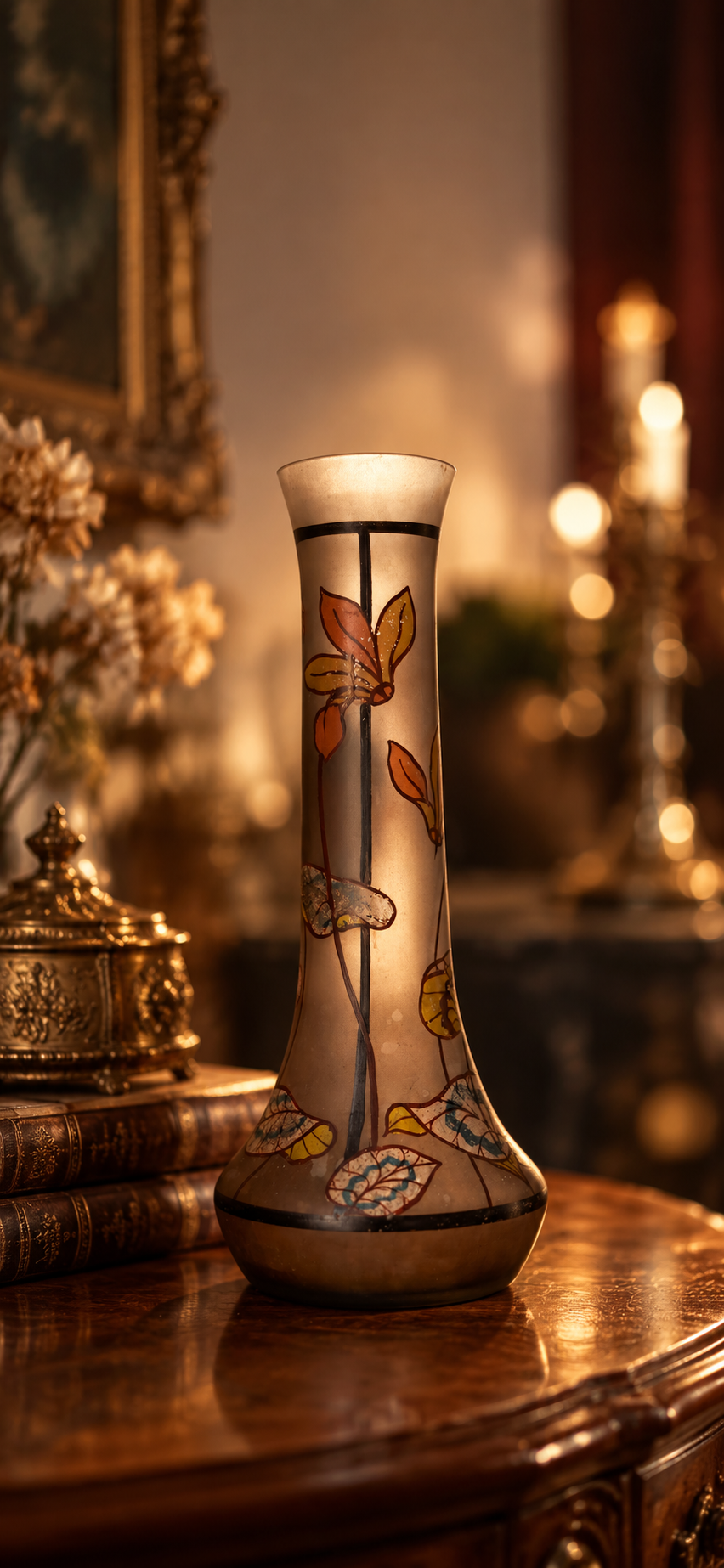 Art Nouveau Vase in a Golden-Hour Interior.png