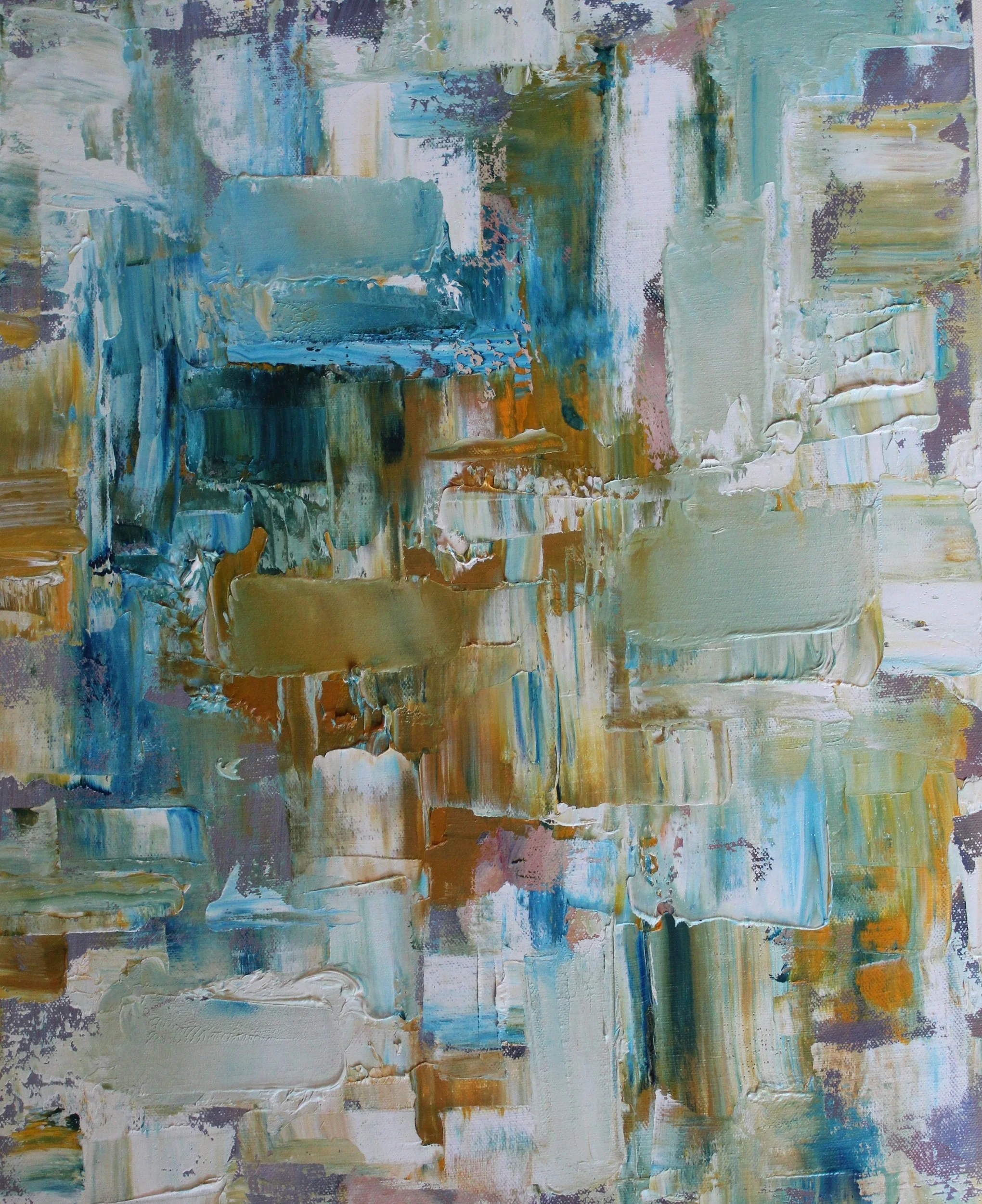 Sandbar, 2013, oil on canvas, 16" x 20" - $700