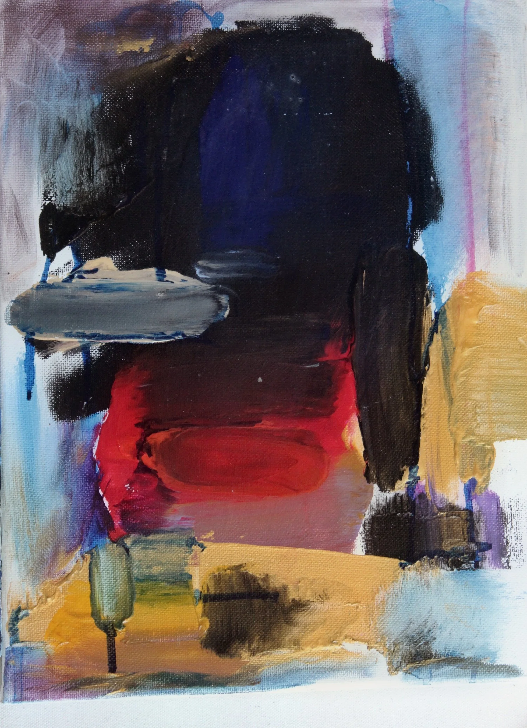 Sonata, 2018, acrylic on canvas, 11" x 14" - $400