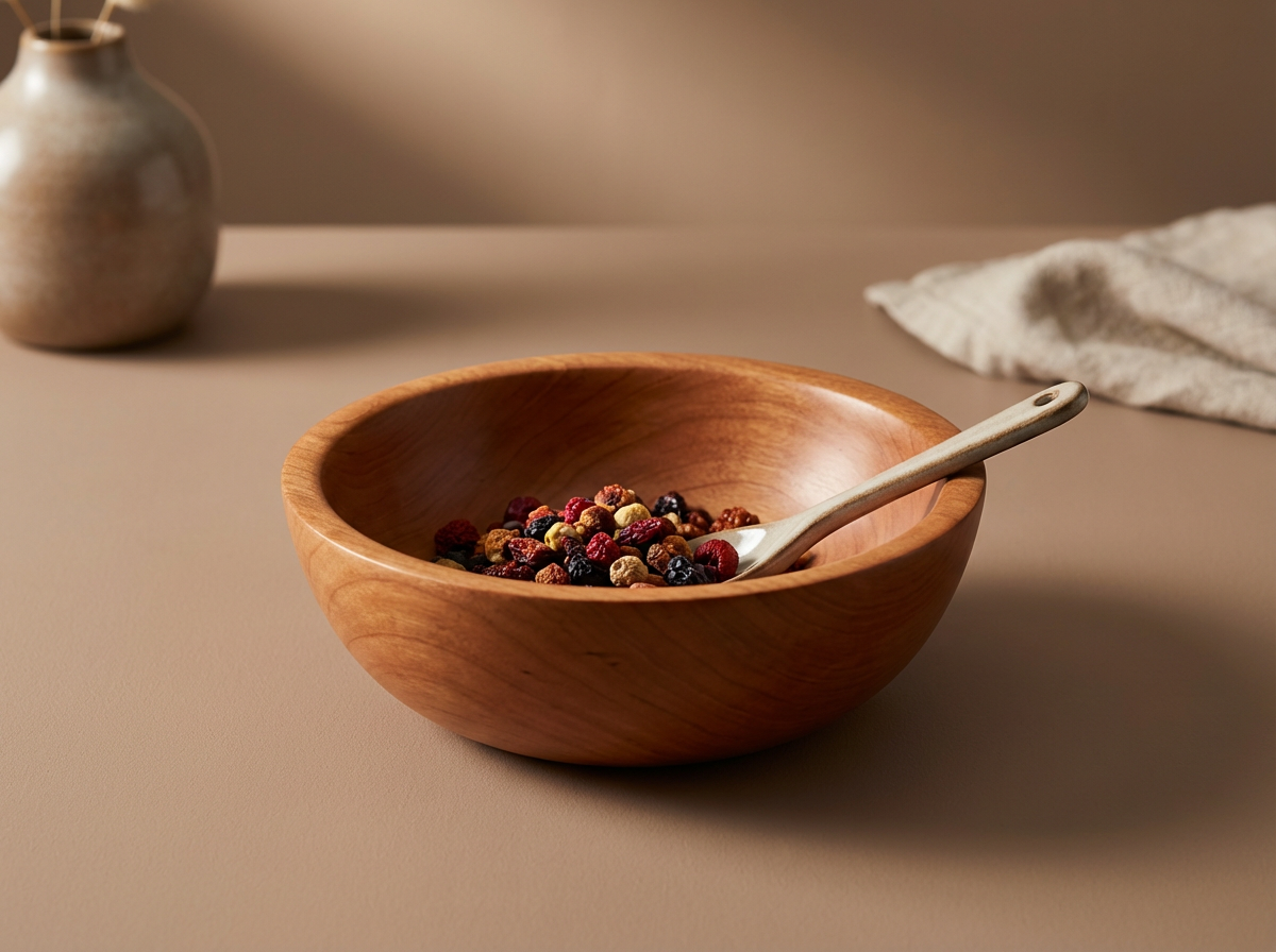 Cherry Wood Bowl