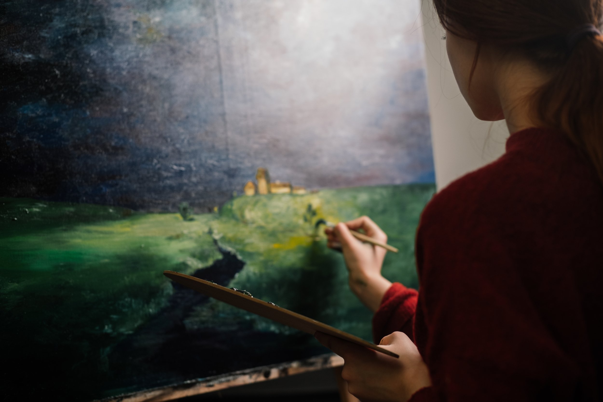 The Metaphysics of Painting: How Layers Create Reality on Canvas