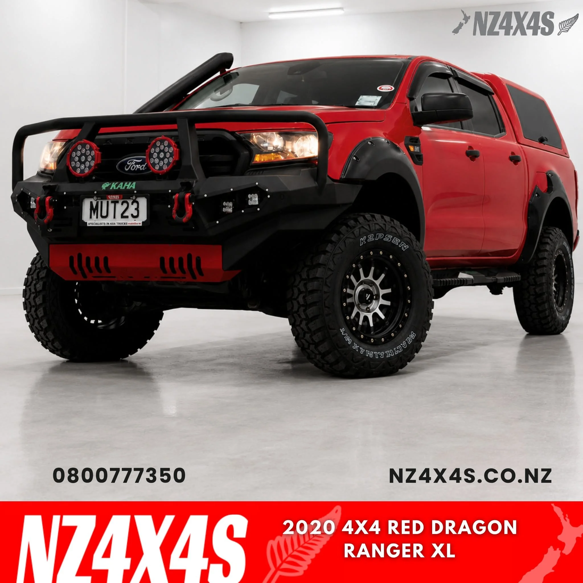 2020 4X4 RED DRAGON RANGER XL