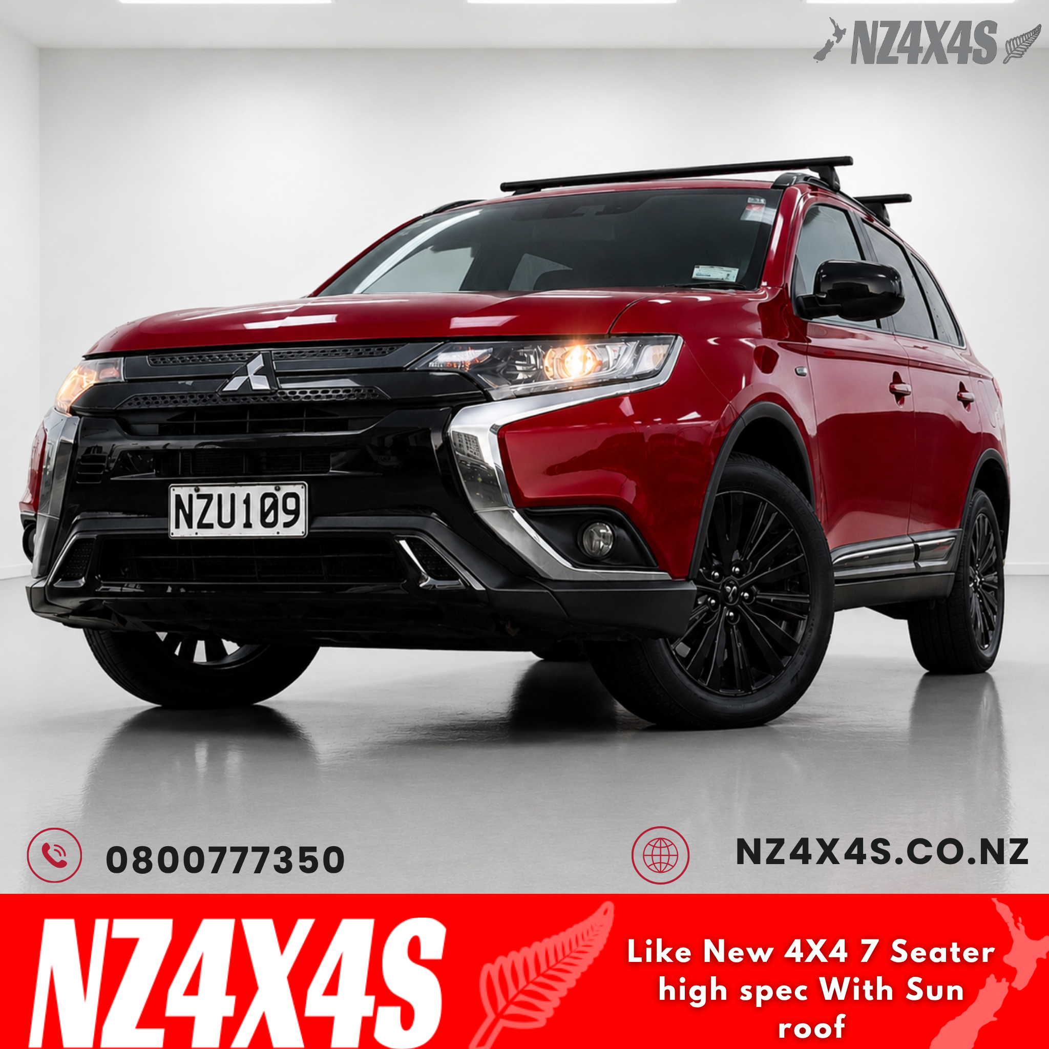 🔥Like New 4X4 7 Seater high spec With Sun roof🔥