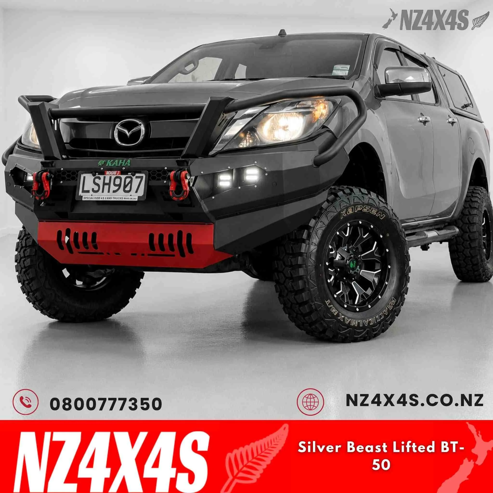 🔥Silver Beast Lifted BT-50🔥