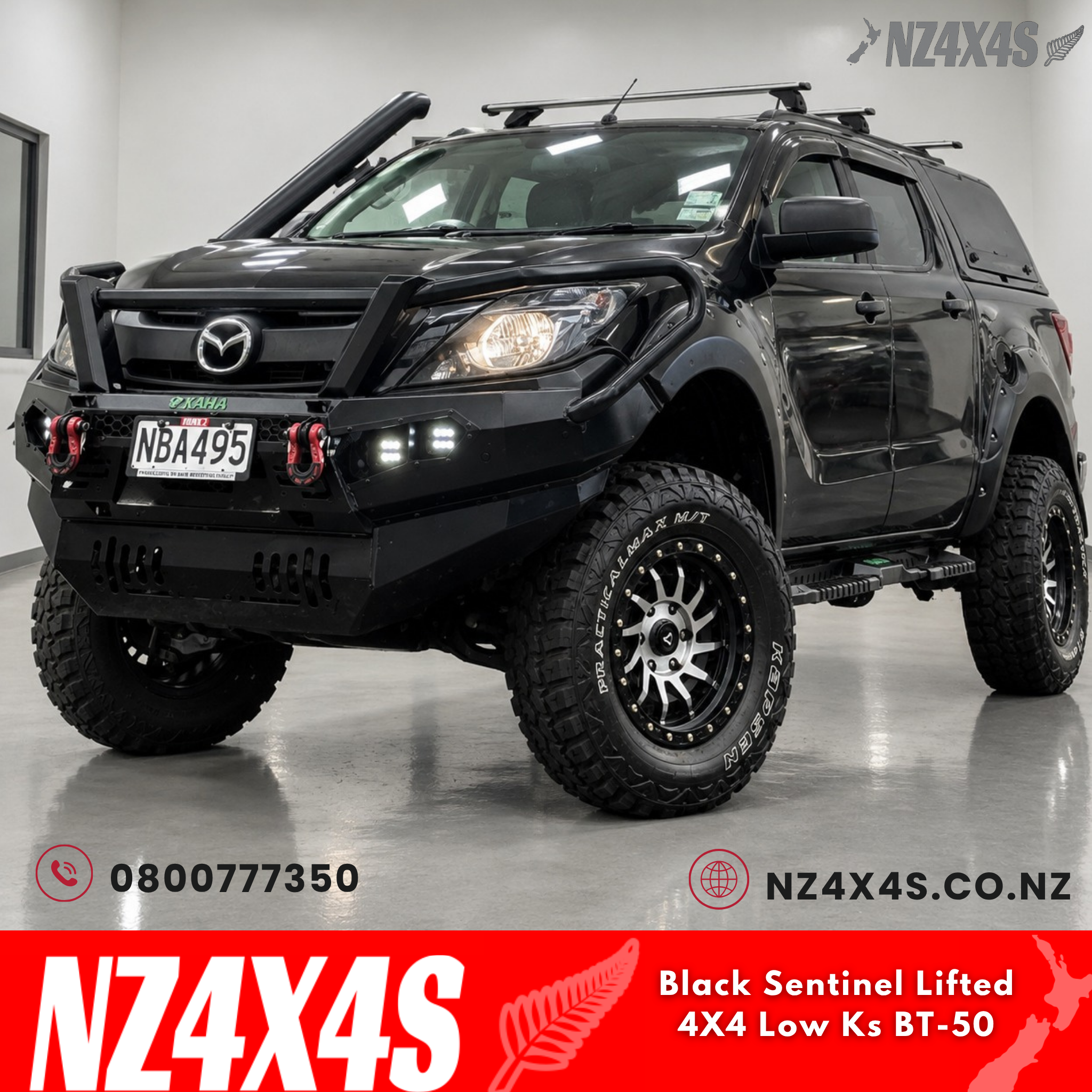 🔥Black Sentinel Lifted 4X4 Low Ks BT-50🔥