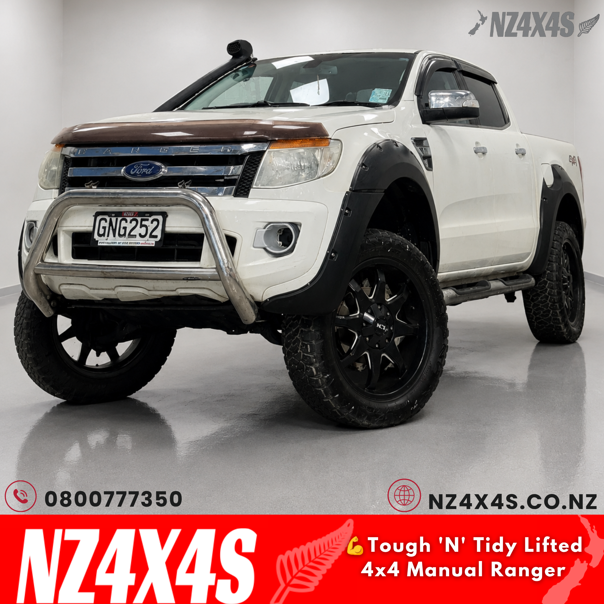 🔥💪Tough ‘N’ Tidy Lifted 4×4 Manual Ranger🔥