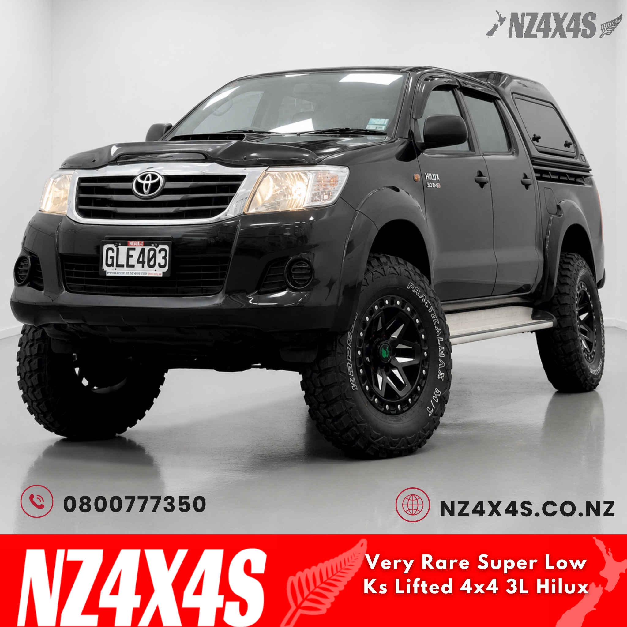 🔥Very Rare Super Low Ks Lifted 4X4 3L Hilux🔥