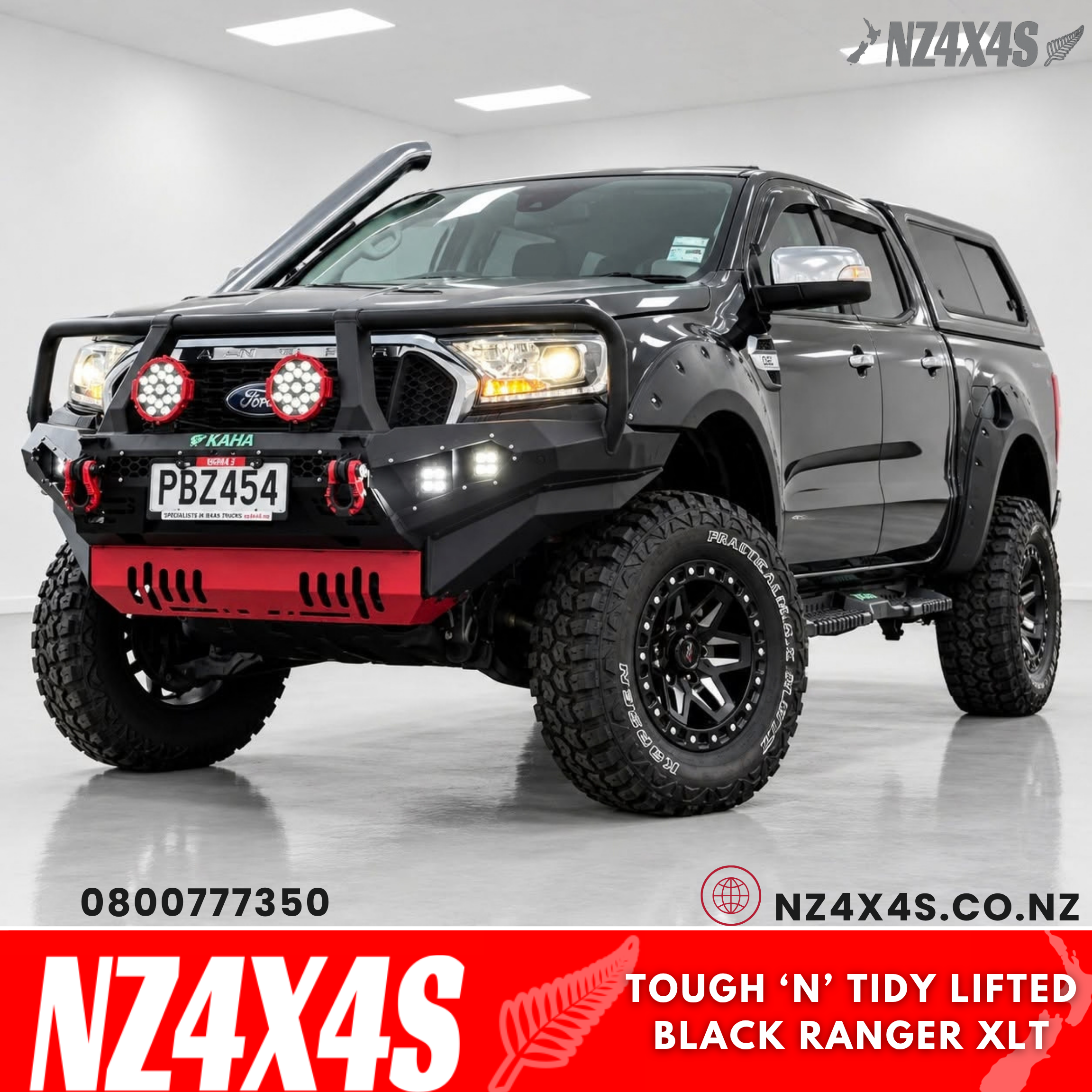 TOUGH ‘N’ TIDY LIFTED BLACK RANGER XLT