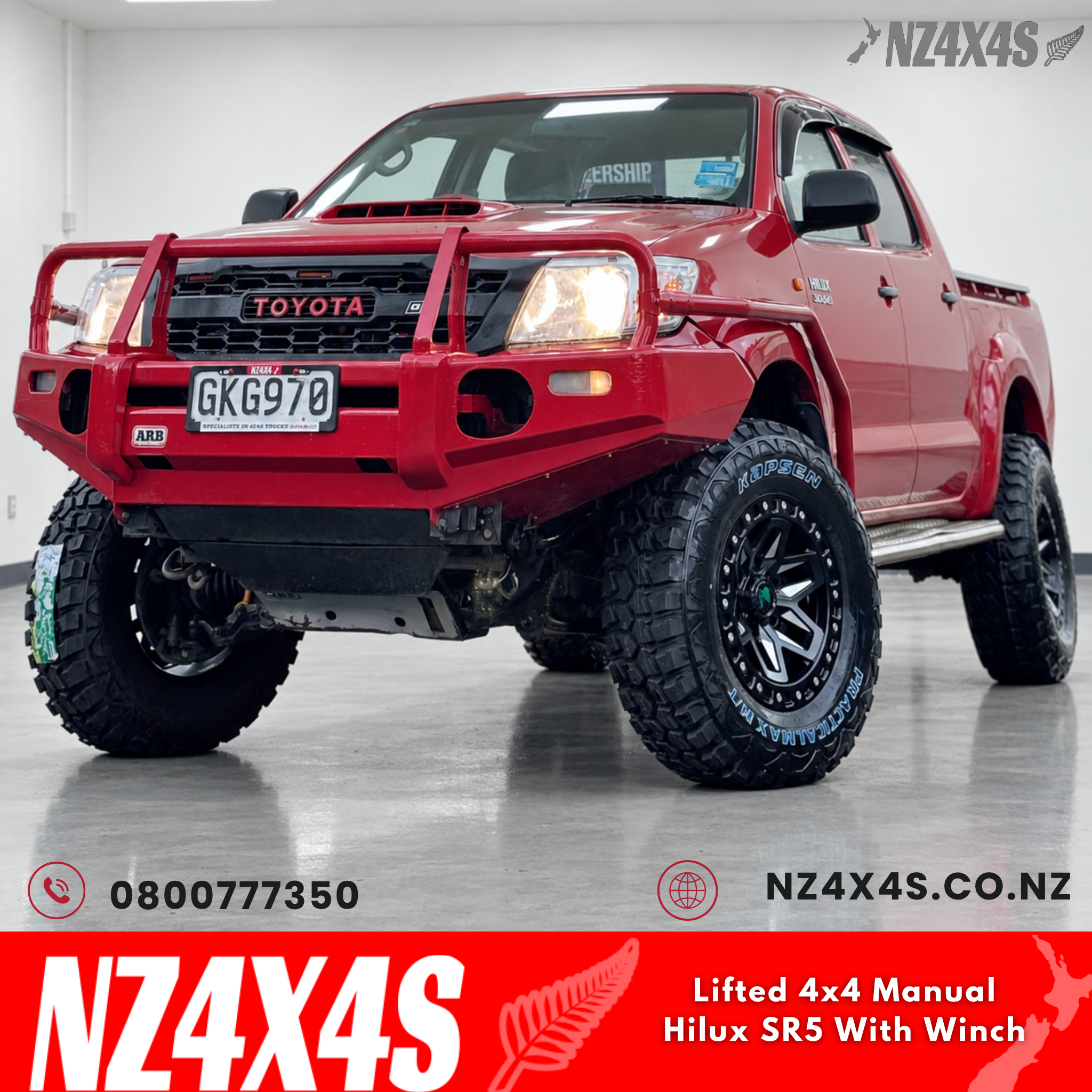 🔥Red dragon 🔥 Lifted 4X4 Manual Hilux🔥