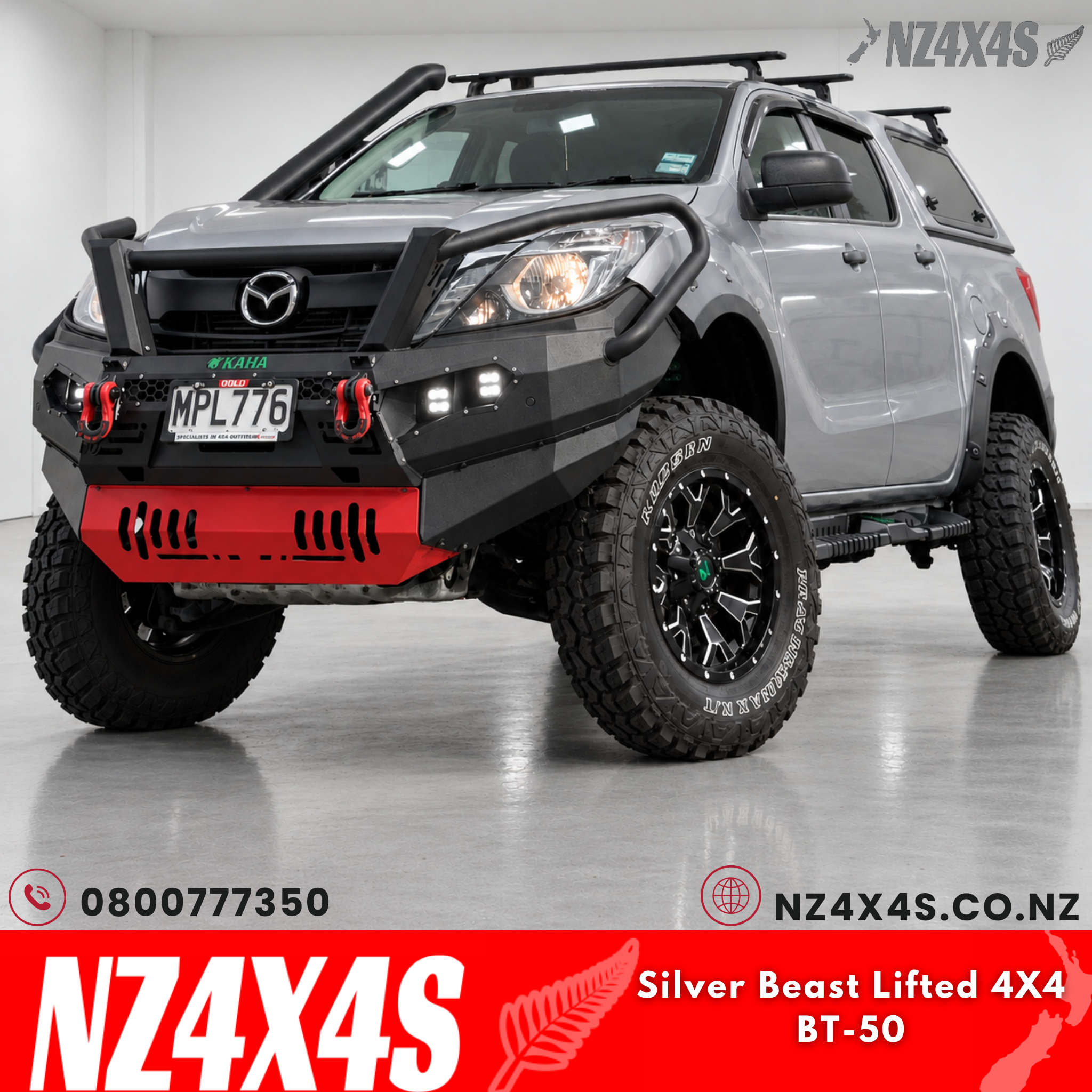 🔥Silver Beast Lifted 4X4 BT-50🔥