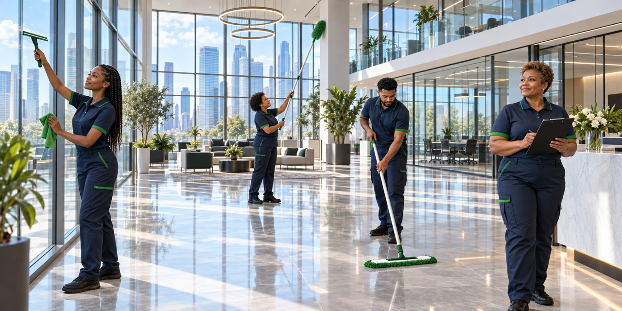CleanCore100 commercial cleaning service