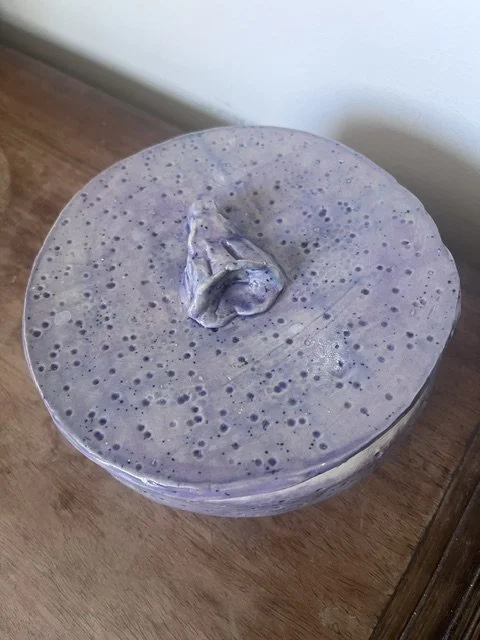 Jacaranda keepsake dish