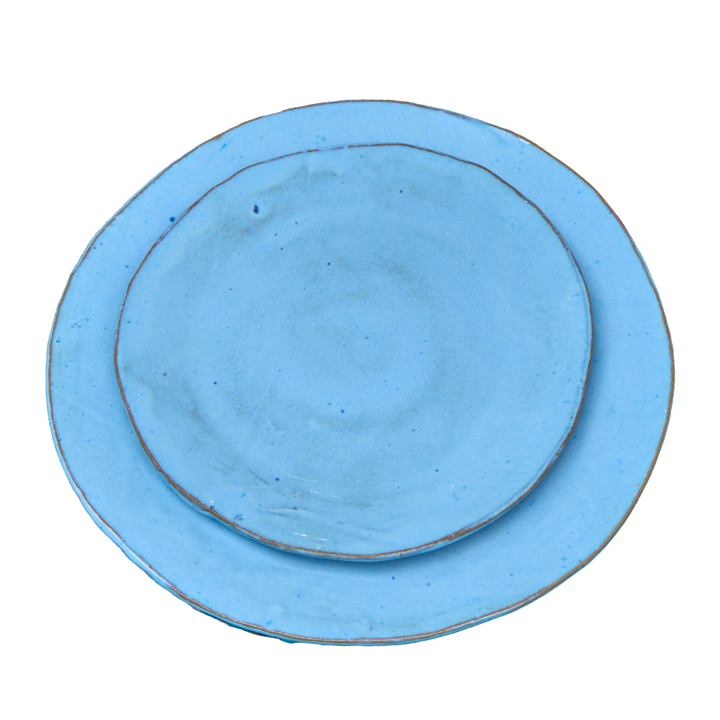 Castile Blue Dinner Plate Set
