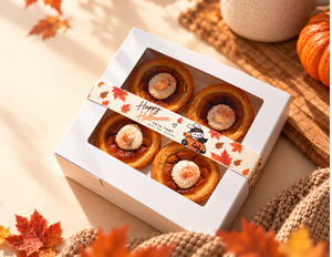 Halloween Pumpkin Tart Box