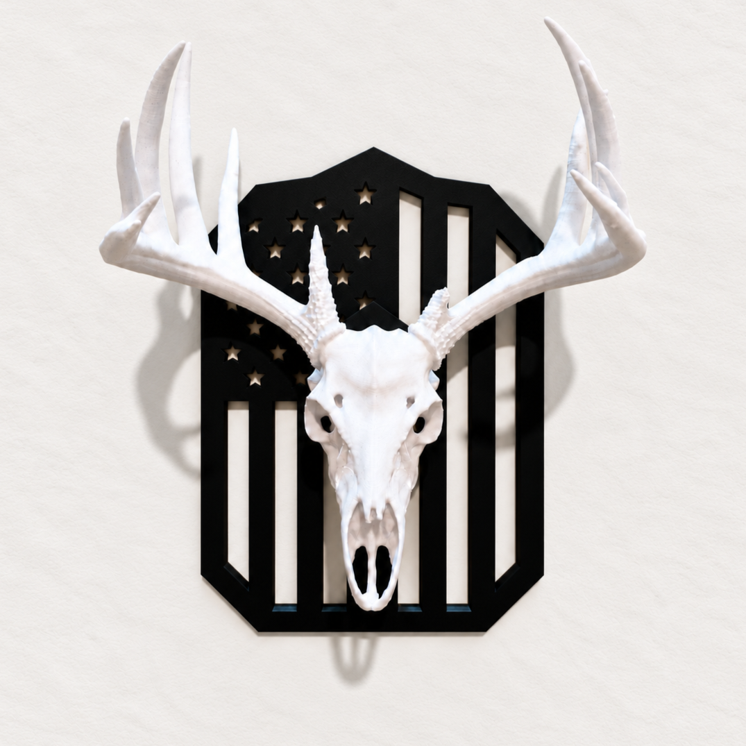 Skull+and+antler+American+flag+backplate.png