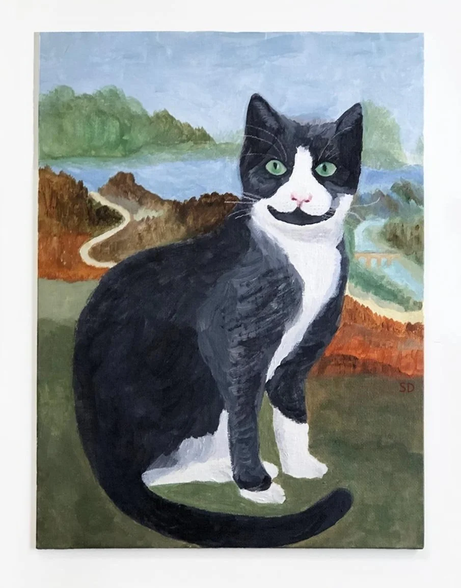 Mona Lisa cat