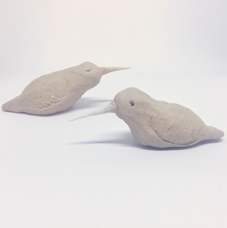 Hummingbirds ceramic