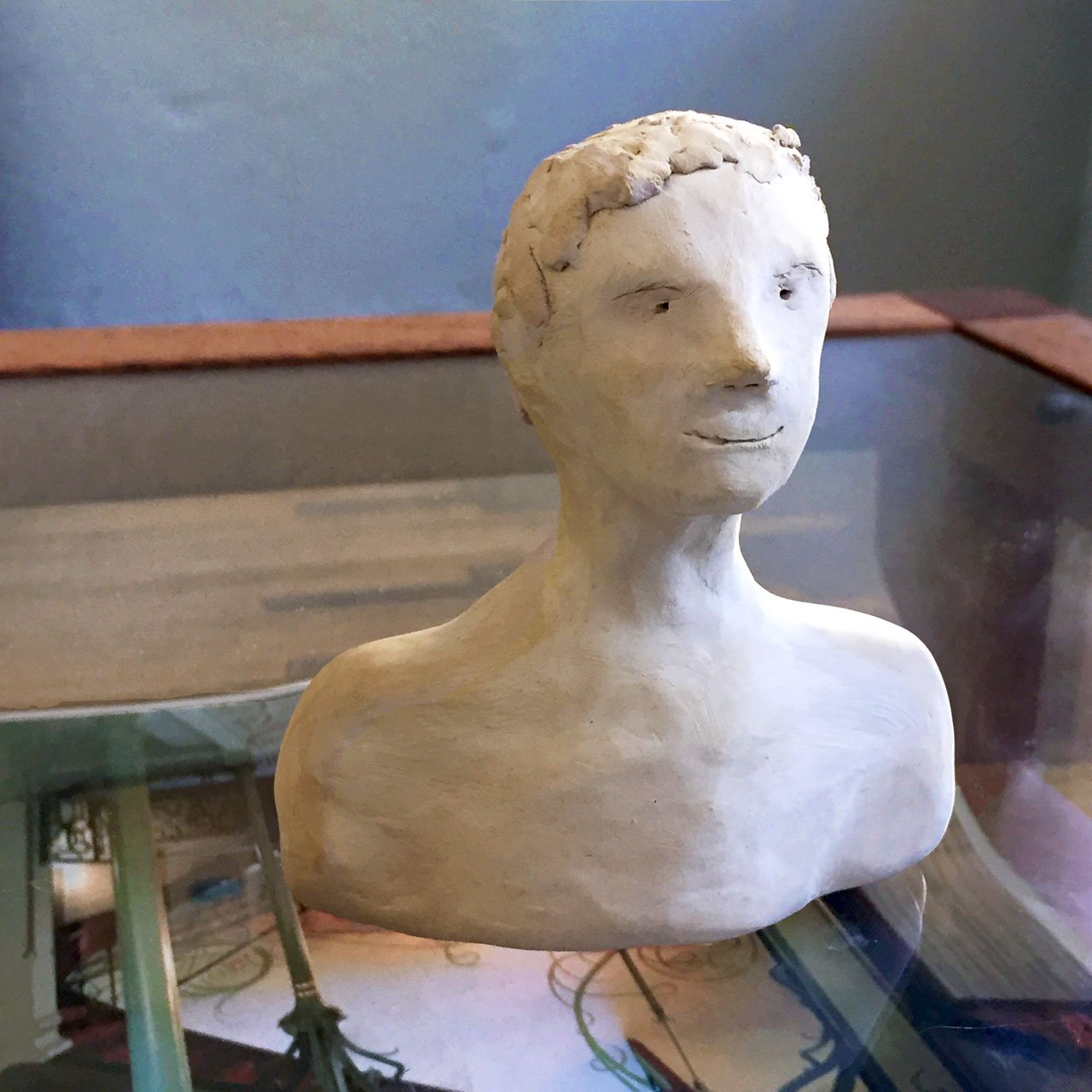 Ceramic bust