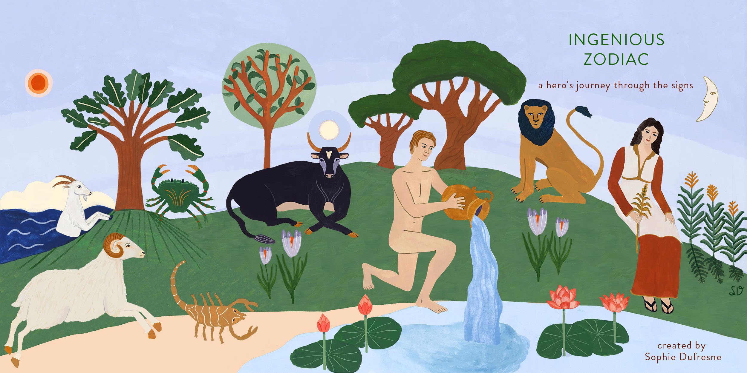 Banner art for the Ingenious Zodiac — 2025