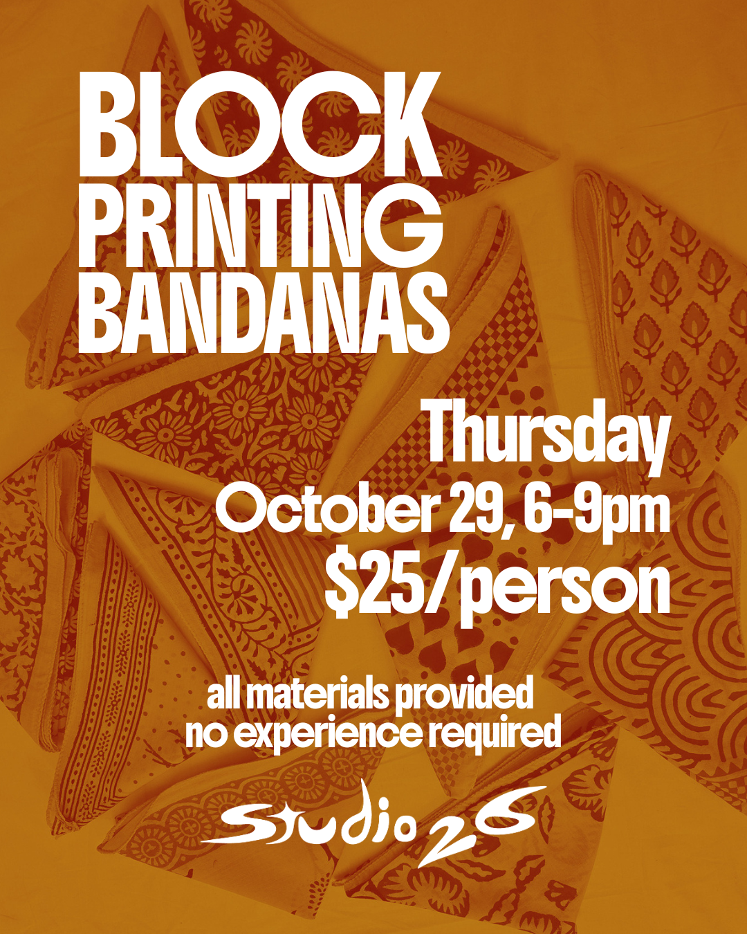 Block Printing Workshop