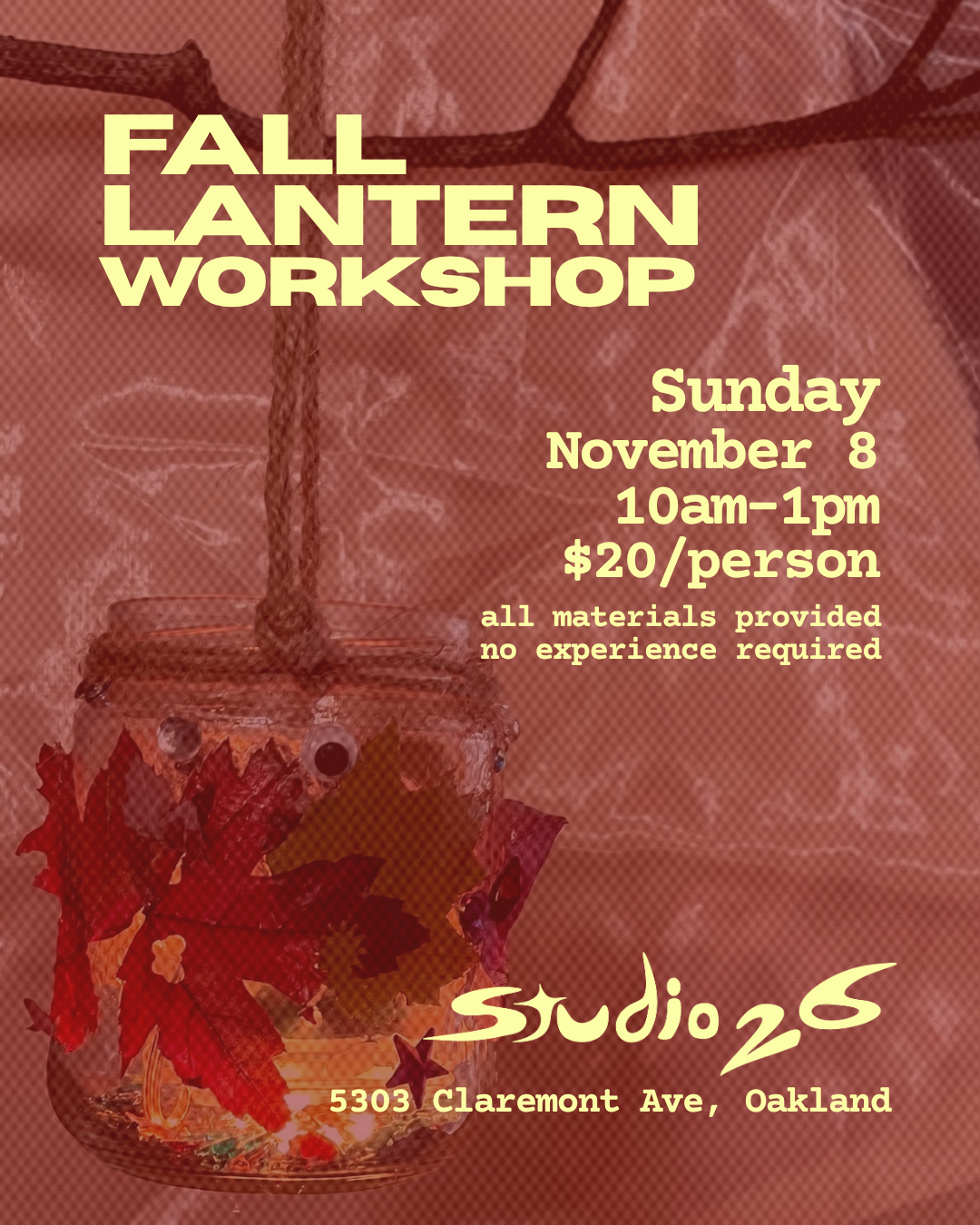 Fall Lantern Workshop