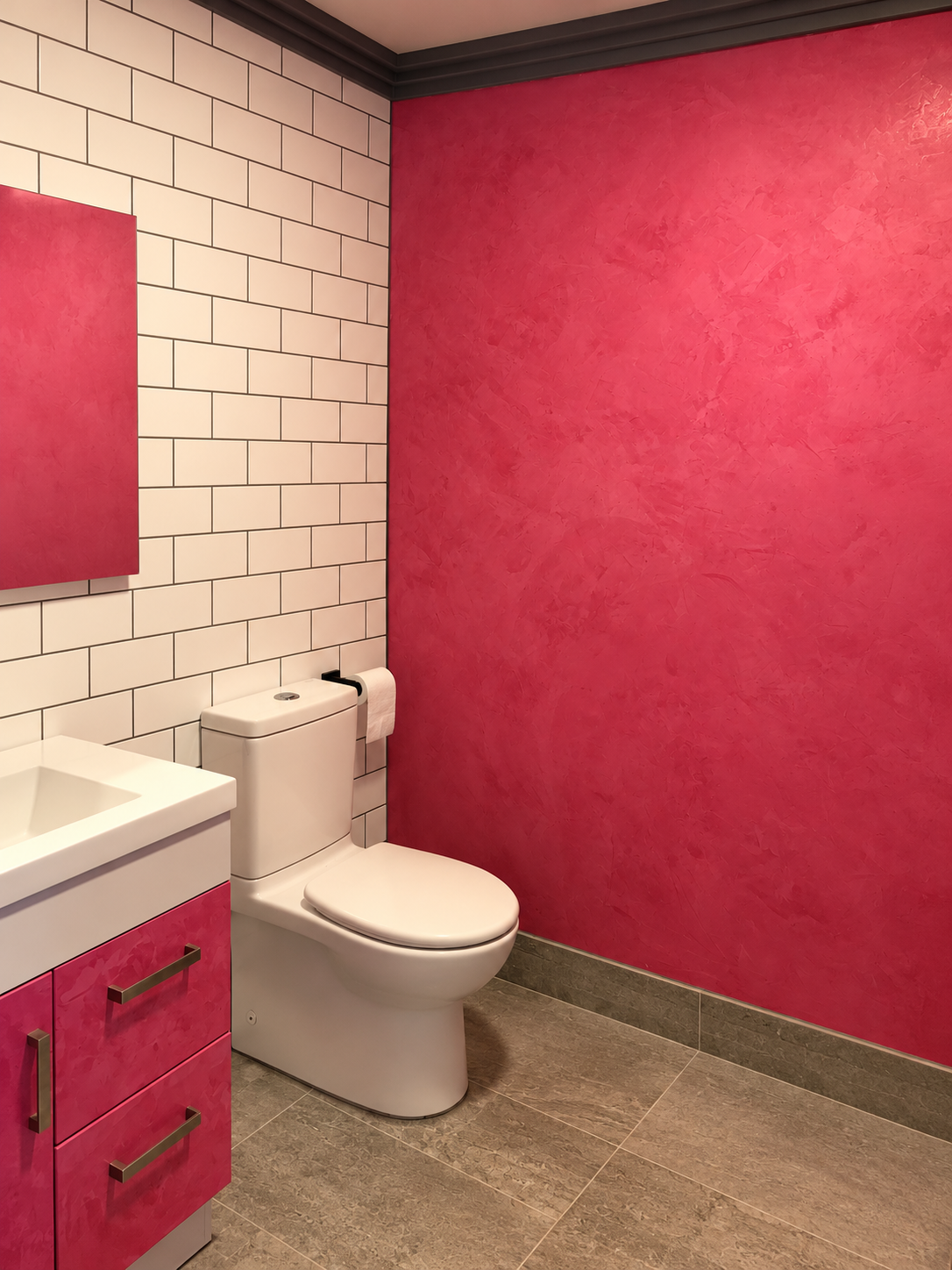 Modern Pink and White Powder Room.png