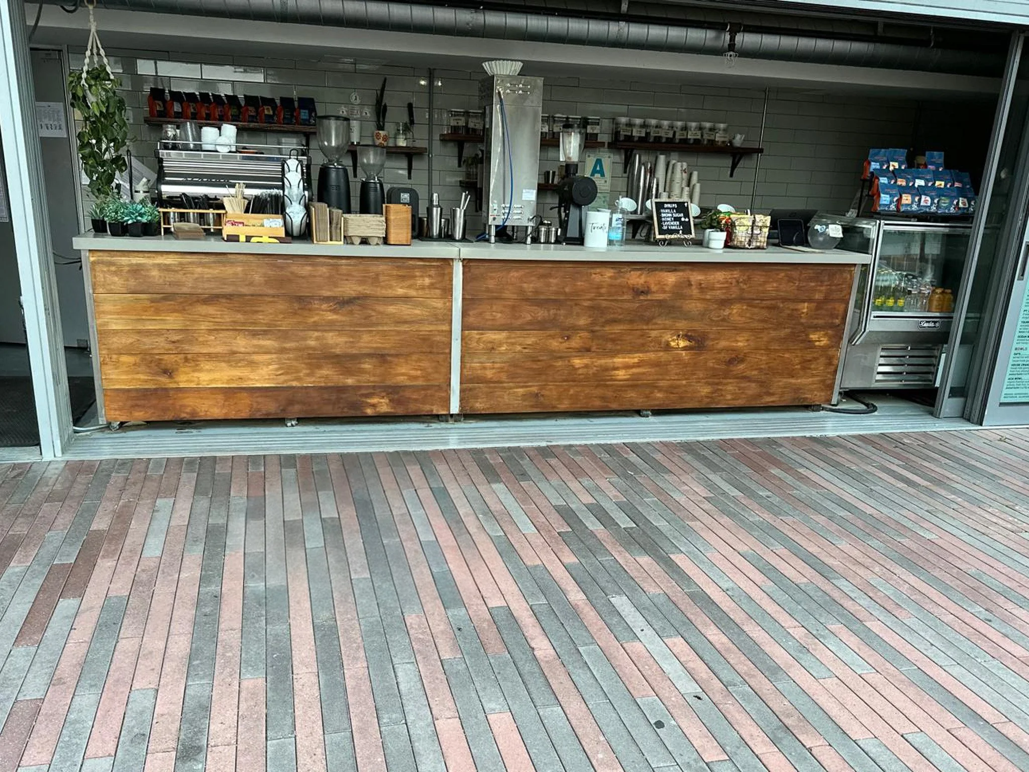 Commercial Counter Upgrade: Warm Wood Finishes for a San Diego Café