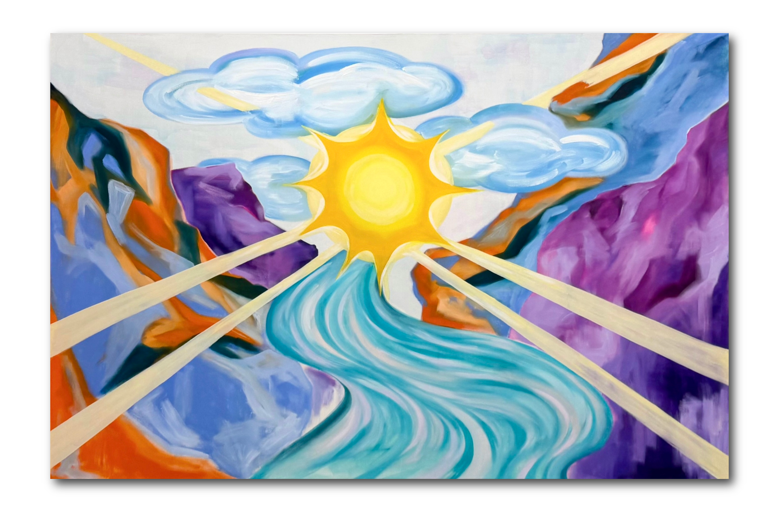 From Time: Daylight, 2026
Oil and acrylic on canvas
200 × 138 cm