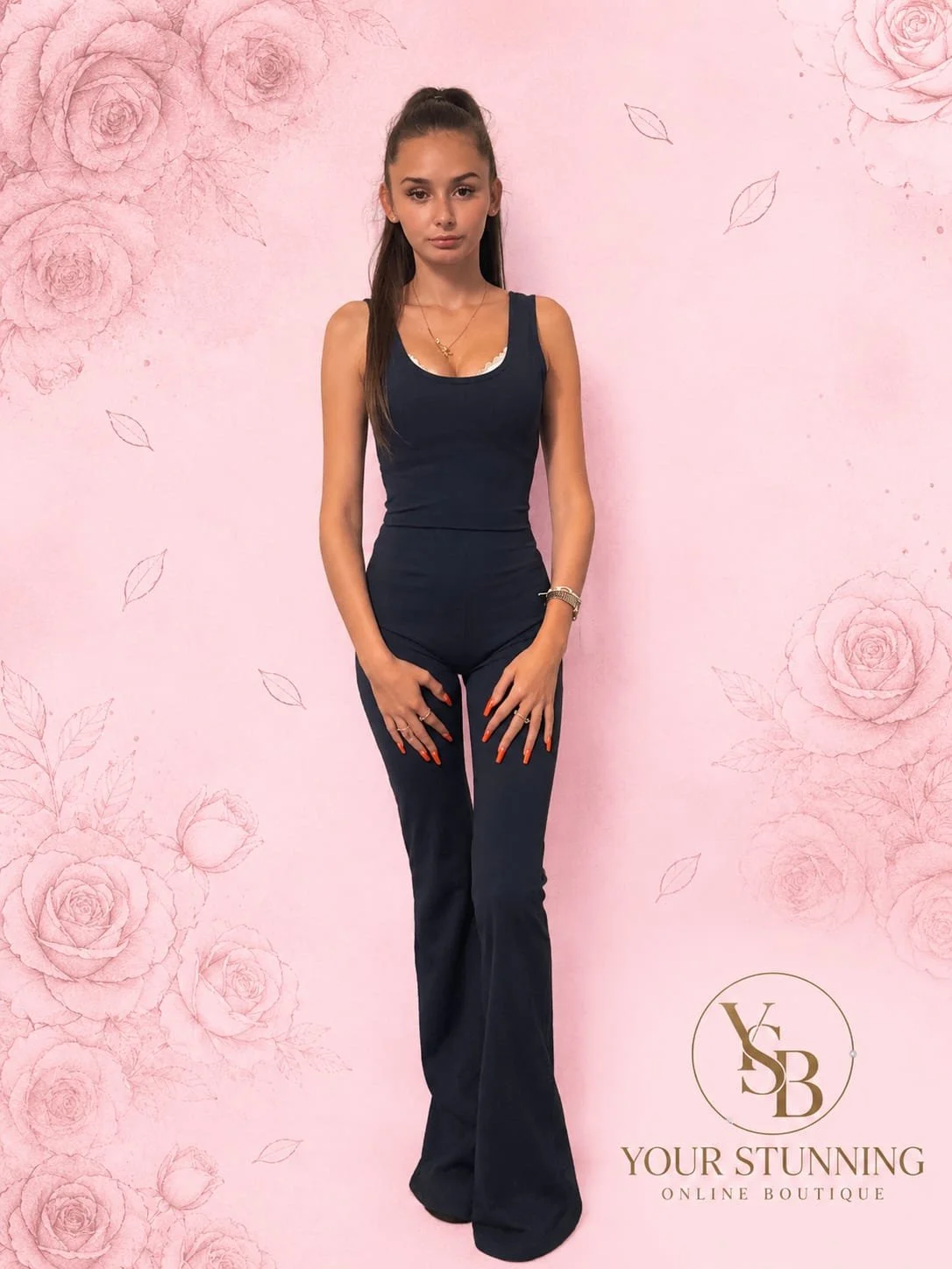 Ruched Detail Jumpsuit