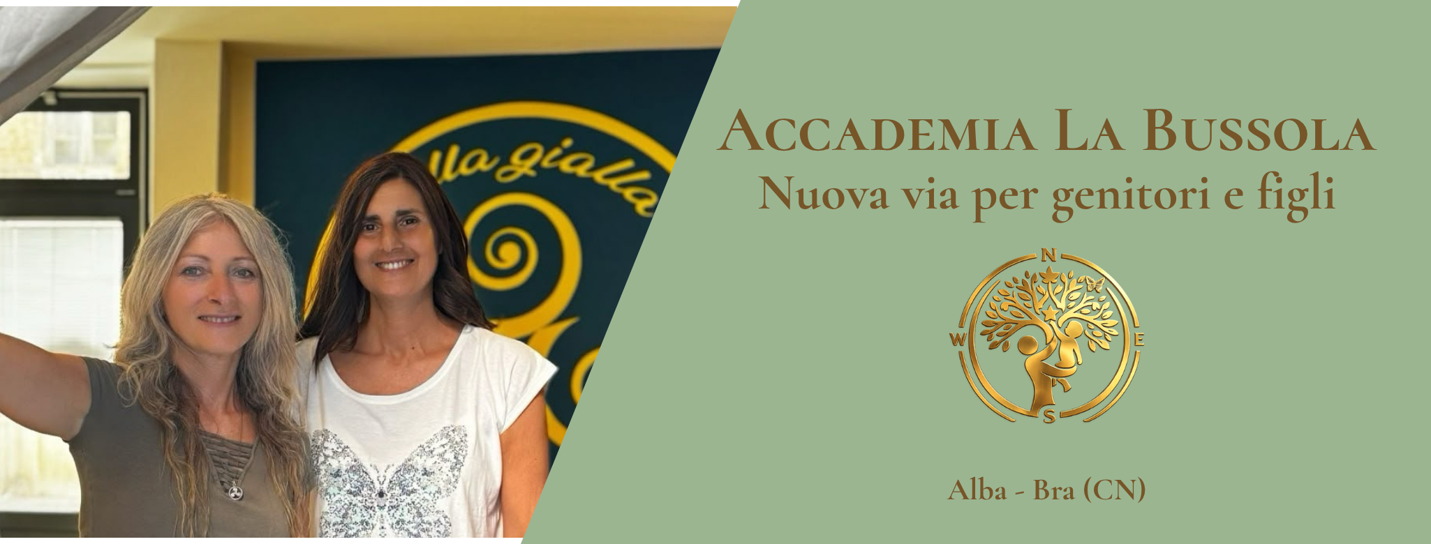 Francesca scaglia, di Stella Gialla, Parent coach e Life coach. Aiuta i genitori in difficoltà e le persone che vogliono migliorare la propria vita una donna sorridente con capelli biondo miele e lunghi