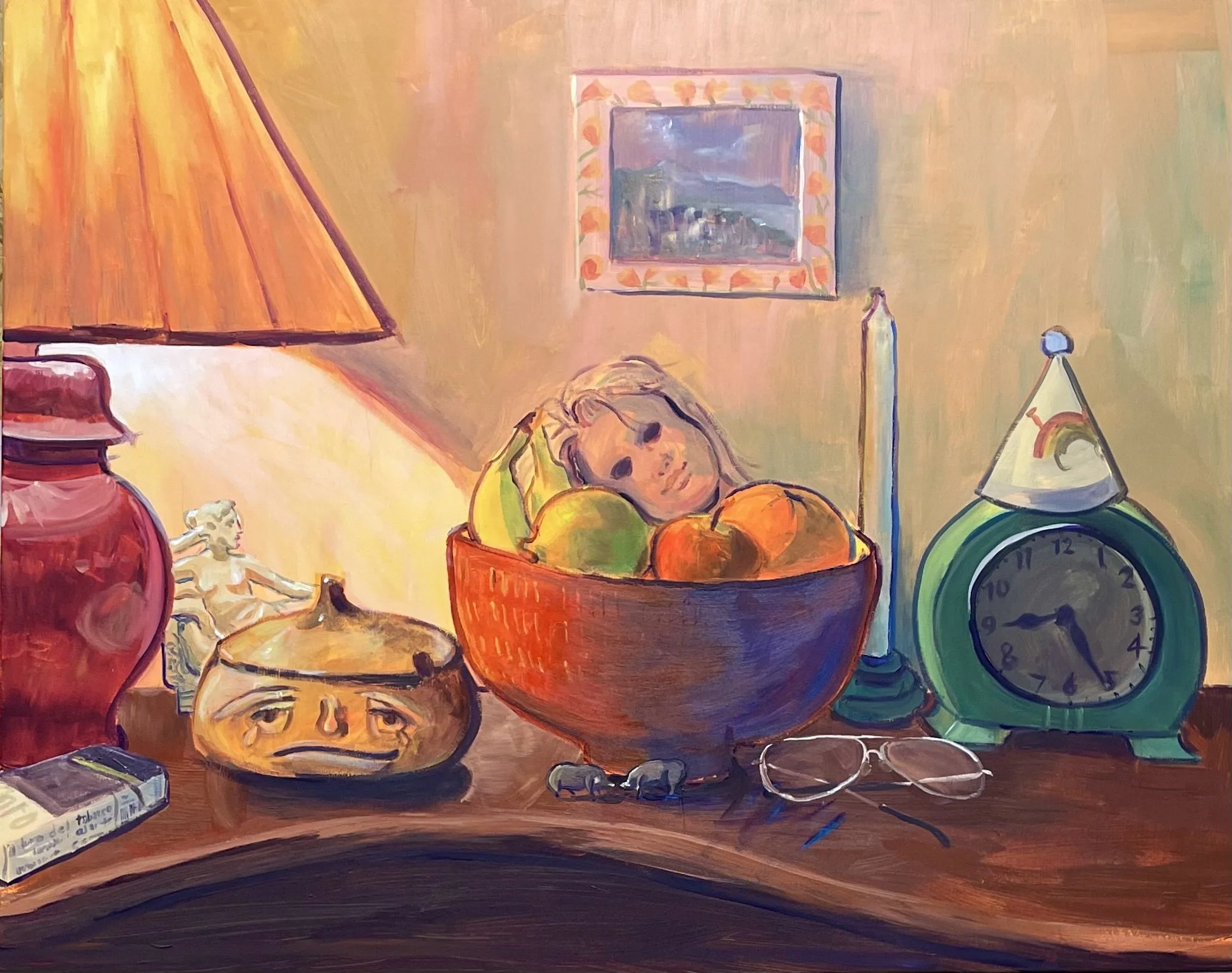'Homely Things' Acrylic on Canvas