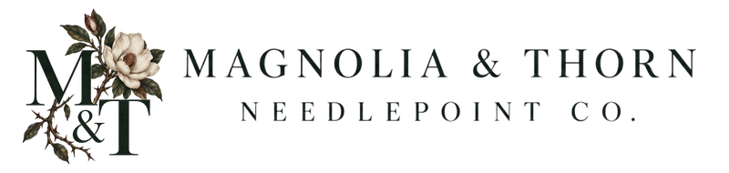Magnolia &amp; Thorn Needlepoint