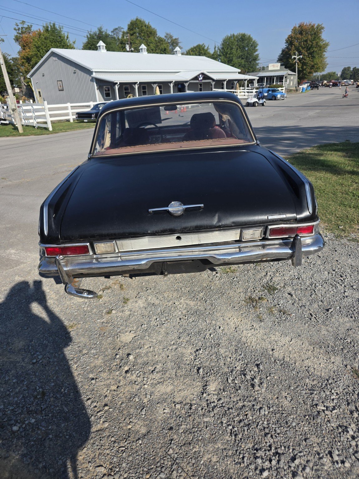 1963 Plymouth Valiant rear exterior view.