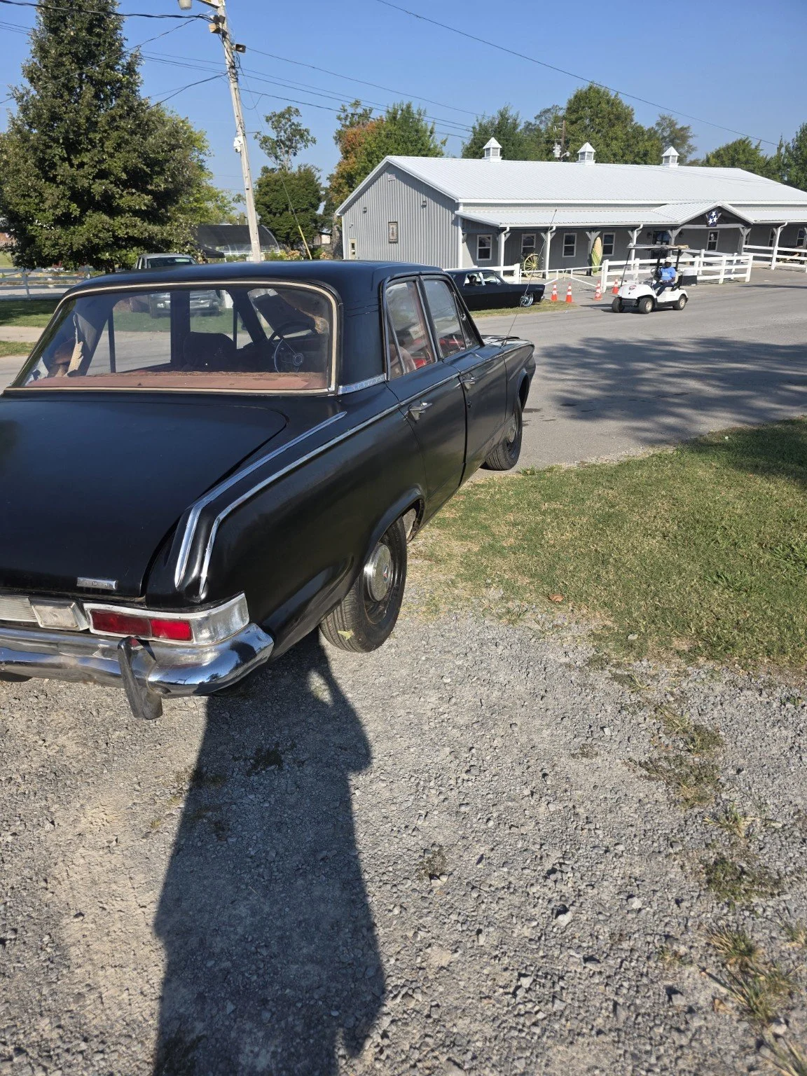 1963 Plymouth Valiant rear three-quarter exterior view.