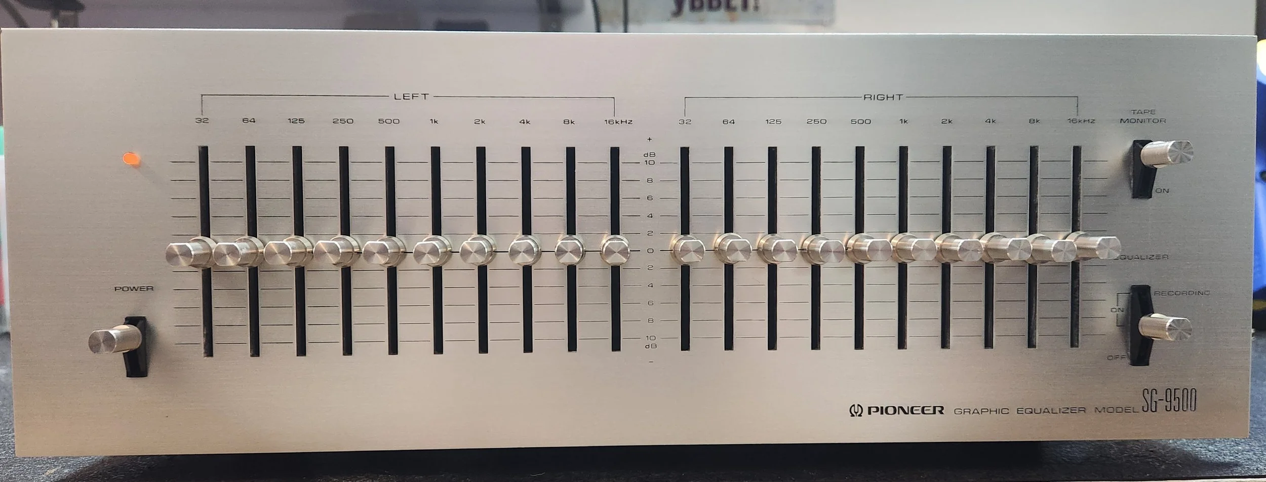 Pioneer SG-9500 in for a full refresh! 