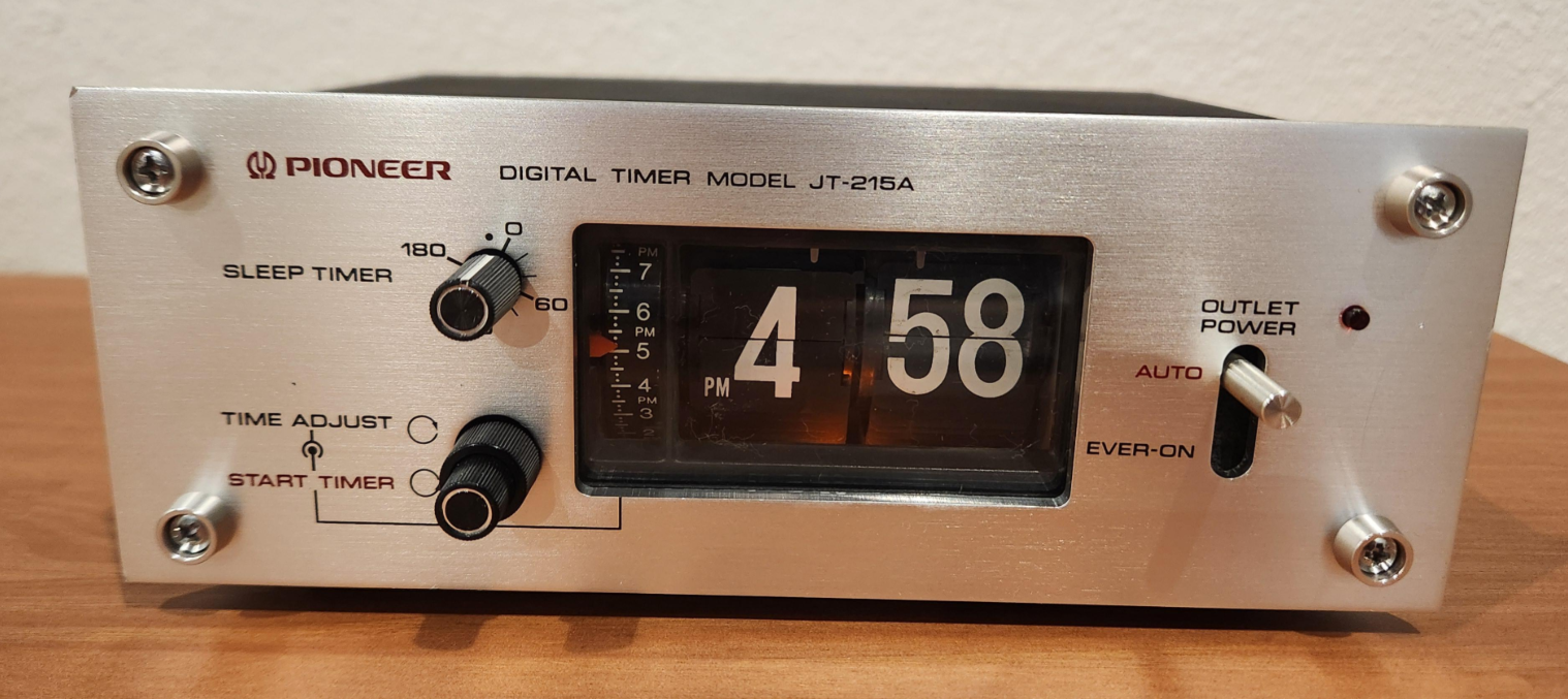 JT-215 Timer, cleaned, re-lubed, new bulb 