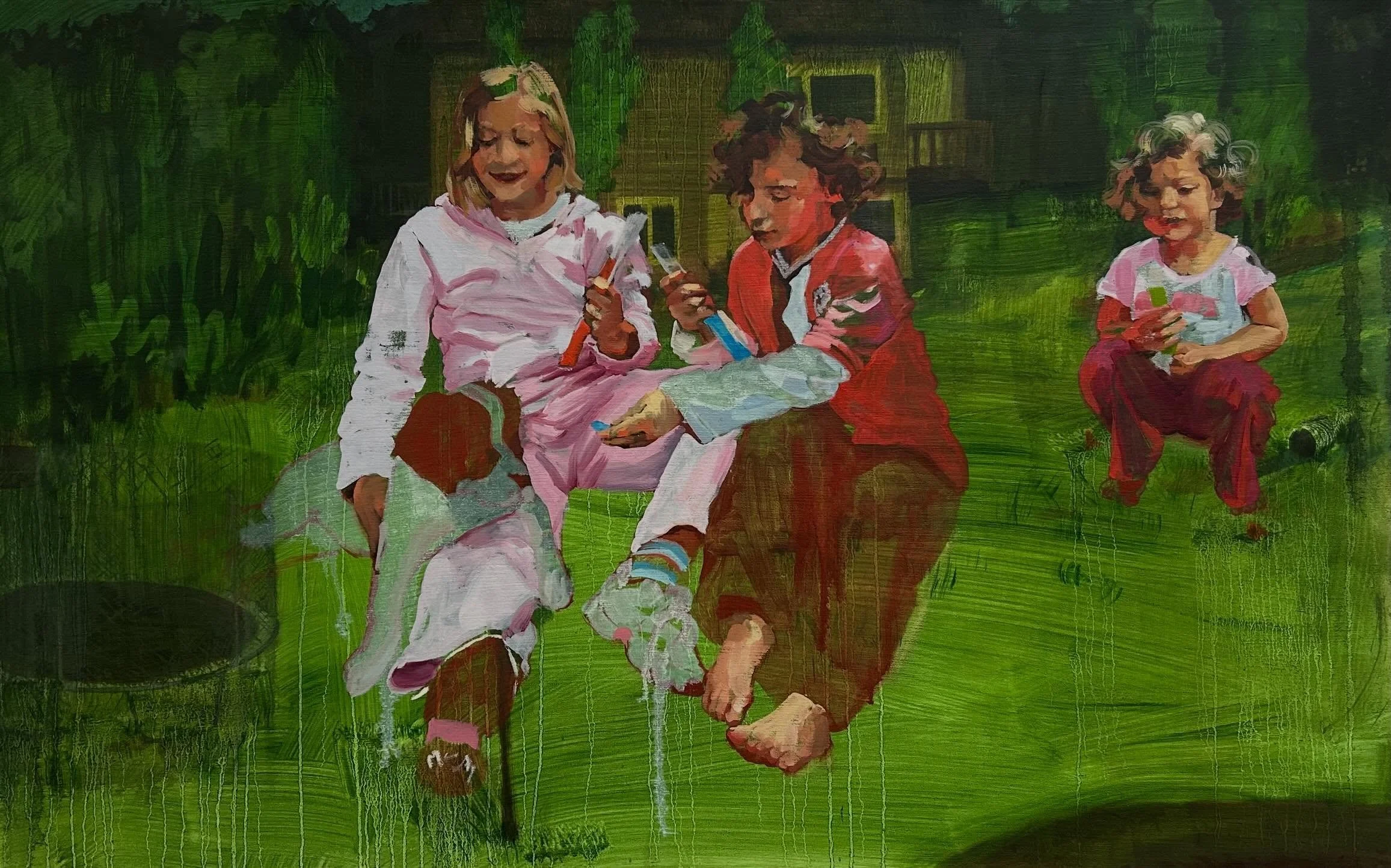 &ldquo;Popsicle&rdquo;
2025 Oil on Canvas
30&rdquo; x 48&rdquo; x 1 1/2&rdquo;