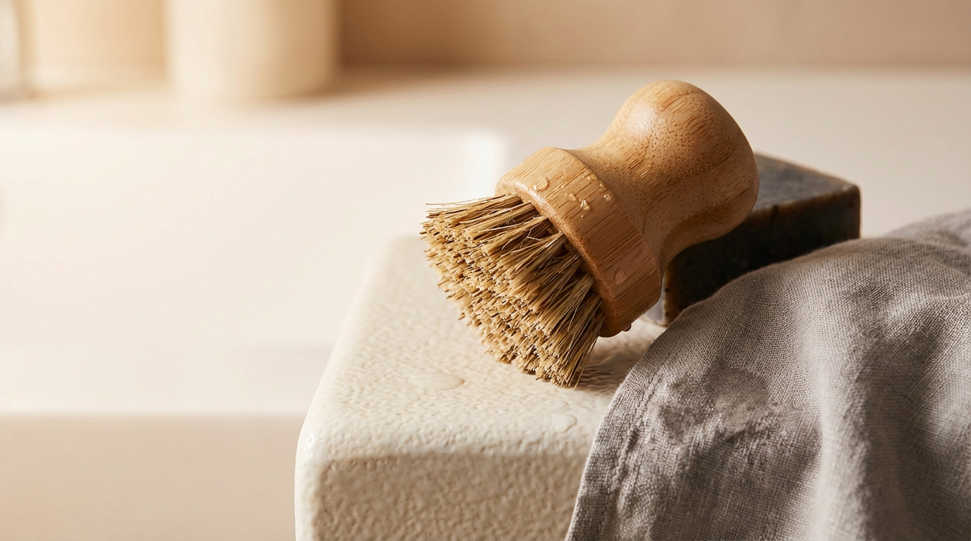 Wooden Scrub Brush