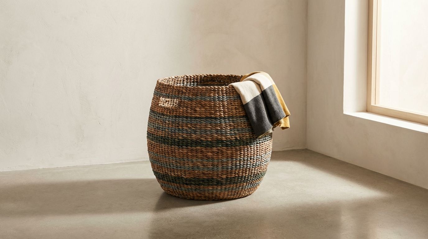 Woven Laundry Basket