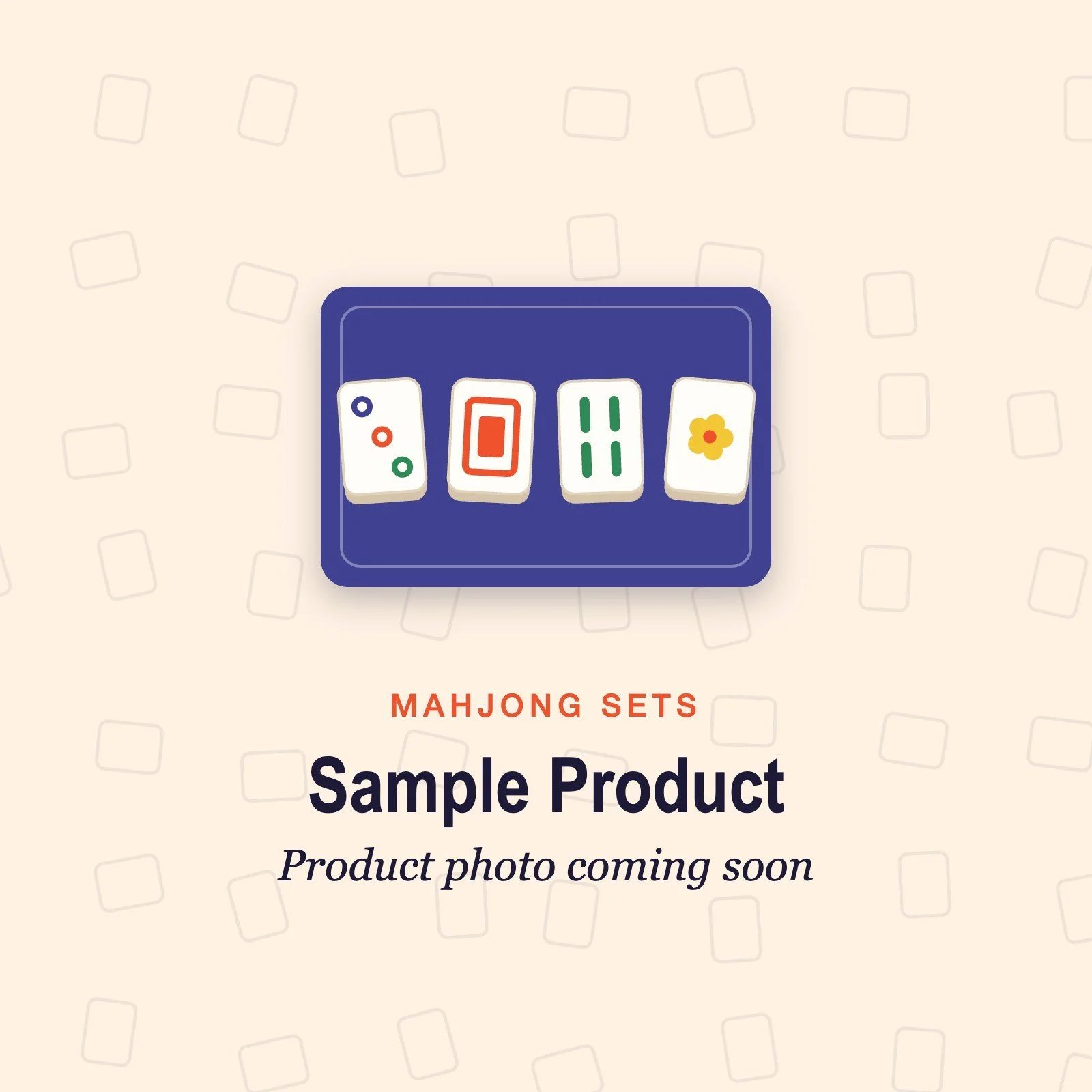 Sample: Classic American Mahjong Set