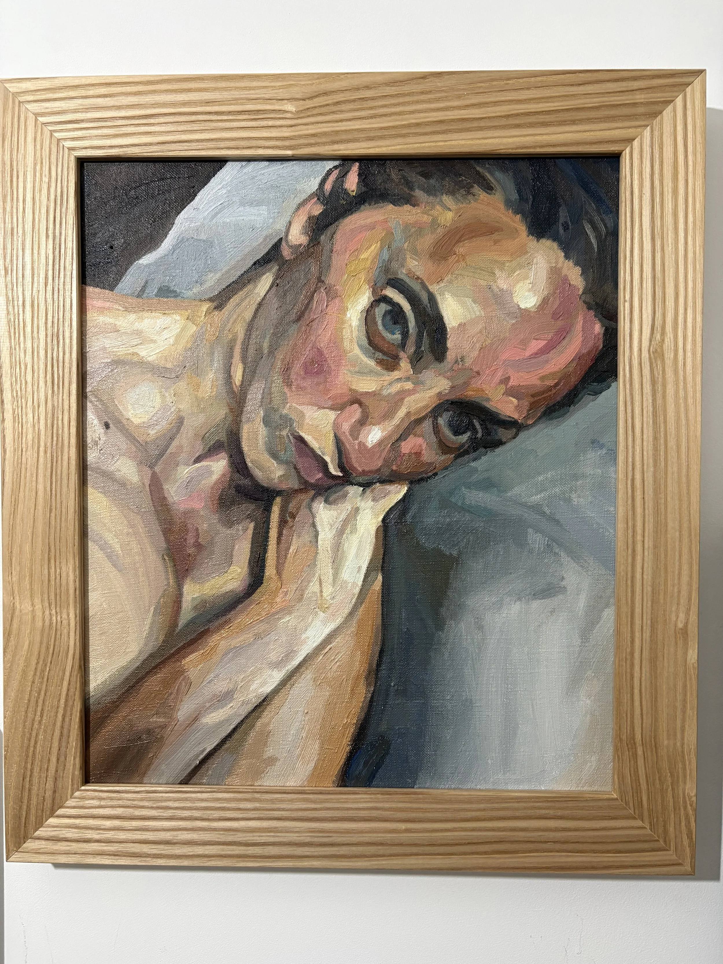 'The Artists' Model' Oil Painting