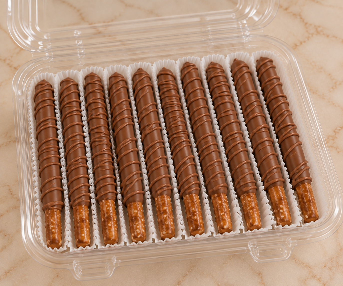 Chocolate Covered Pretzels