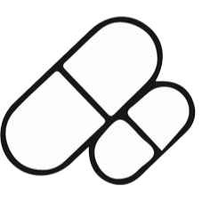 Icon of two capsule-shaped pills.
