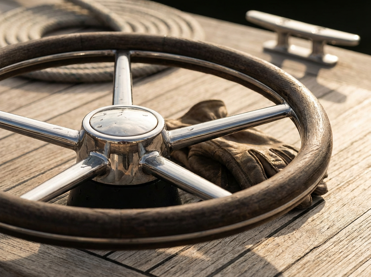 Chrome Steering Wheel