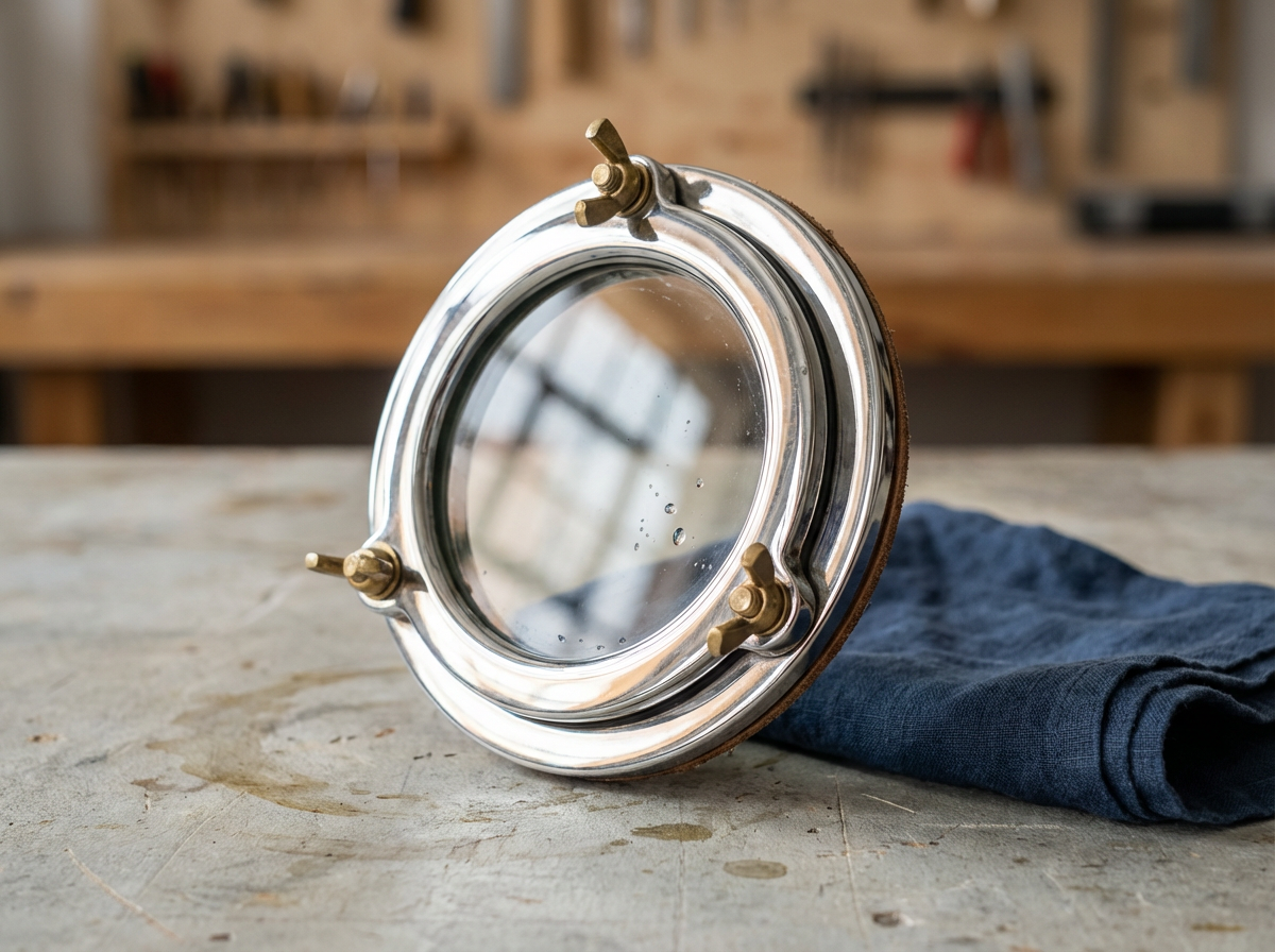 Chrome Porthole Window