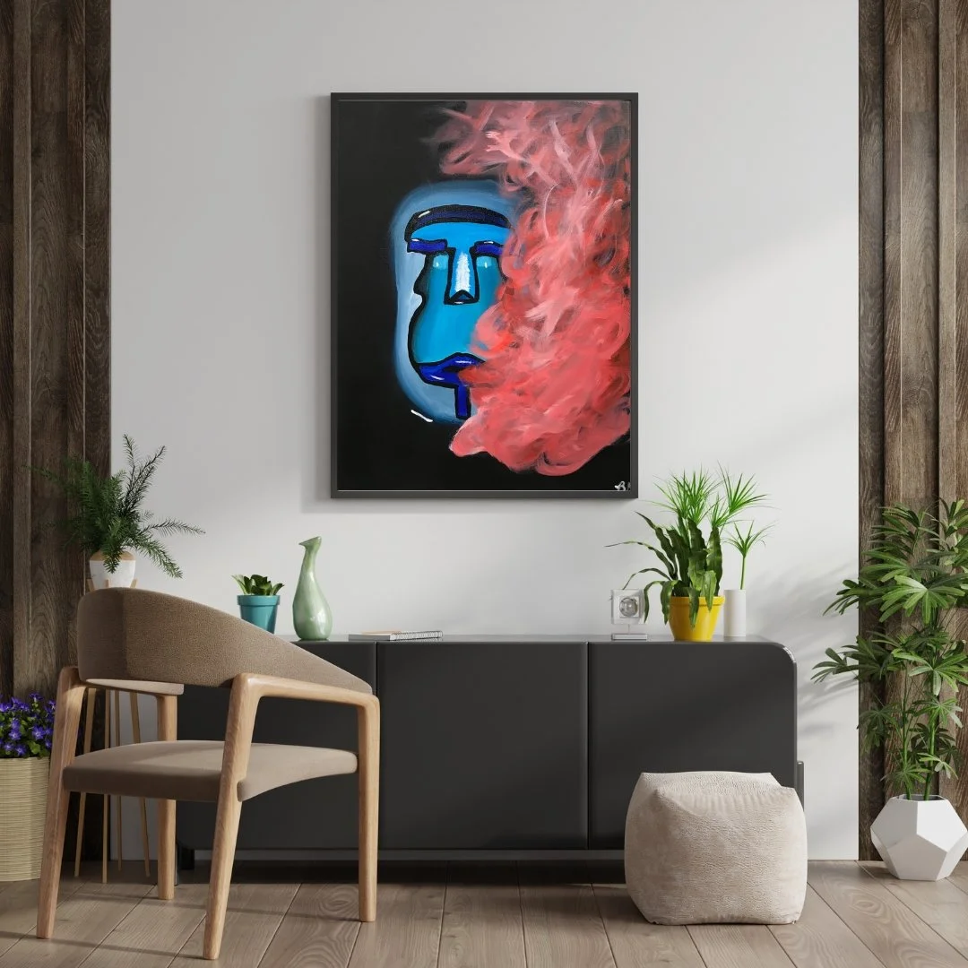 "Mask Off" - Original Painting