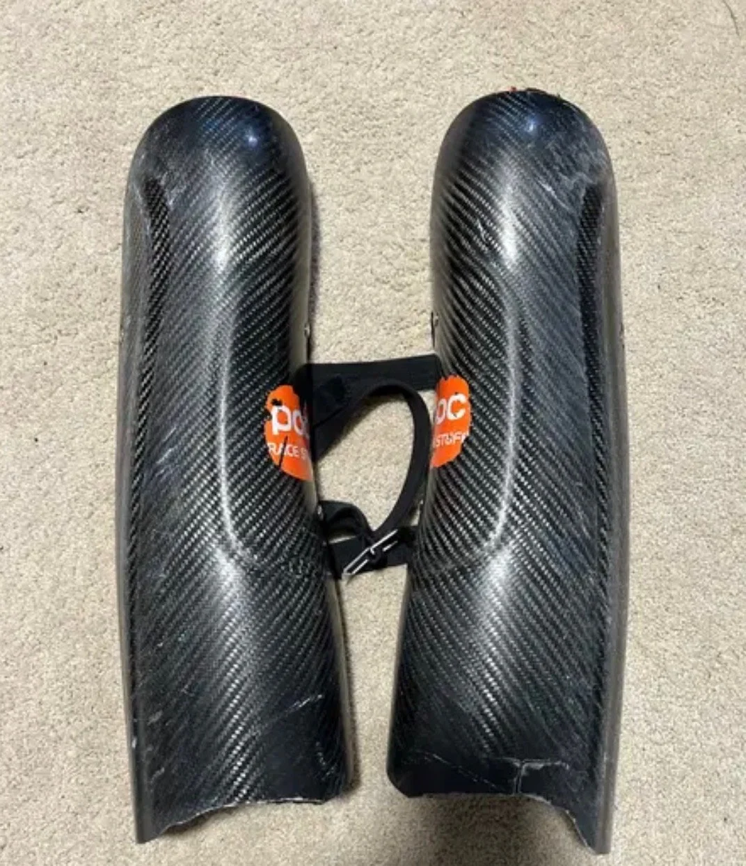 Alpine Ski Racing Slalom Shin Guards