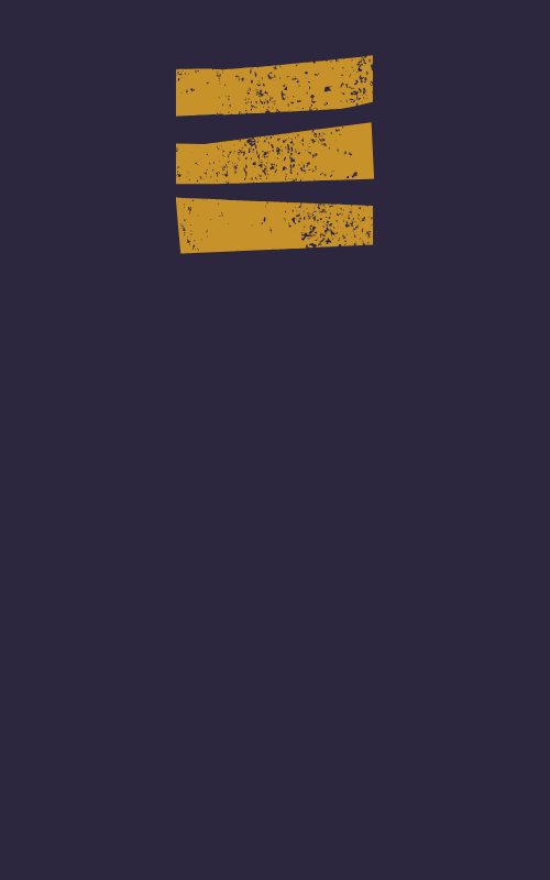 Black background with three horizontal yellow streaks or lines that are uneven and distressed in appearance.