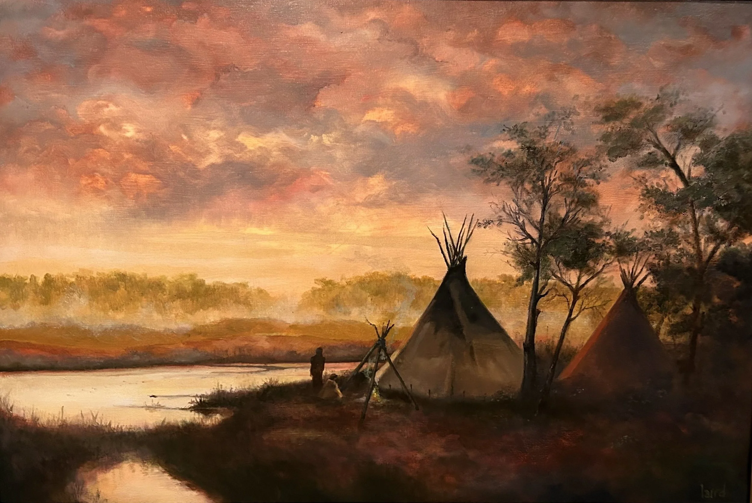 The Quiet of Tesemini I
20x30 Oil on canvas 

